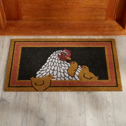 Rugs Small Area Floor Coverings Decorative Ginny S Hen S Indoor Outdoor Mat 18