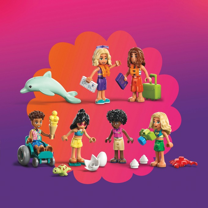 LEGO Friends Family Vacation Beach Resort, , large