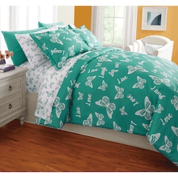 Butterfly Sentiments Down-Alternative Comforter, , large