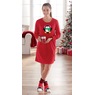 Holiday Friends Microfleece Nightshirt and Socks Set, , large
