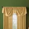 Embroidered Taffeta Draped Ascot, , large