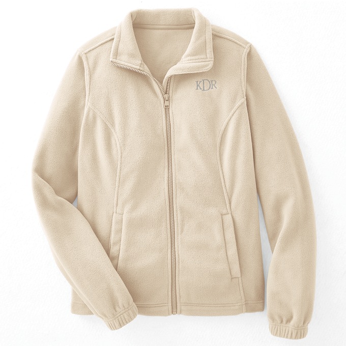 Women's Personalized Fleece Jacket, , large