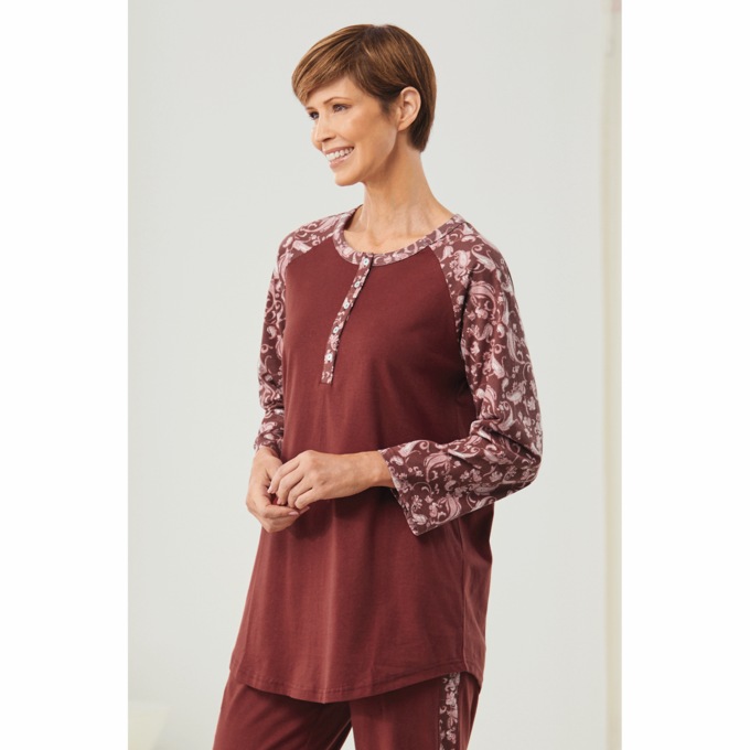 Henley Baseball Top, , large