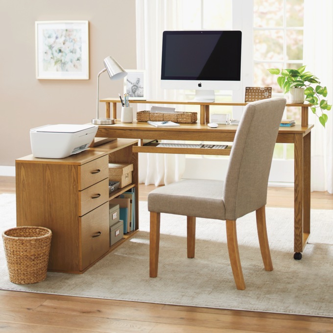 Ladon L-Hinge Desk, , large
