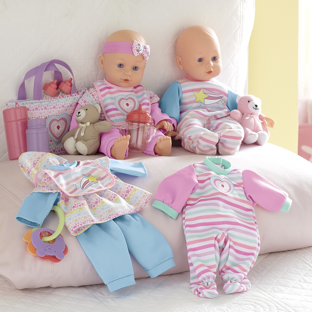twin doll set