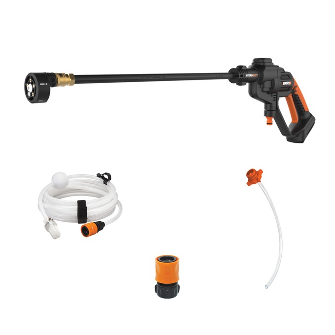 Worx 20V Power Share 4.0Ah Hydroshot Portable Power Cleaner &#40;415 MAX PSI&#41;, , large