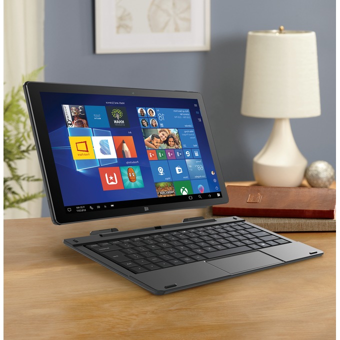Naxa 10.1" 2-In-1 Android Tablet with Keyboard, , large