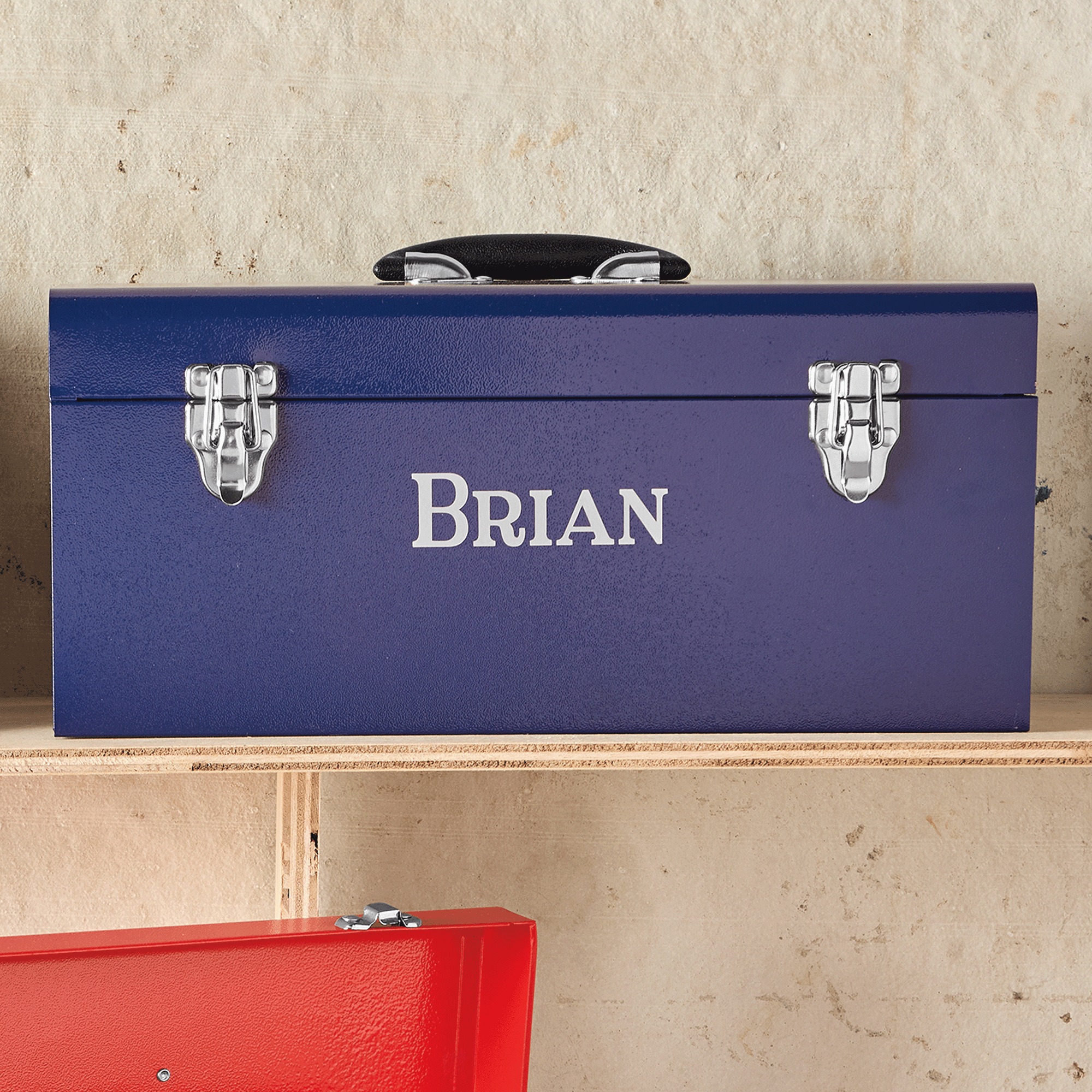 Personalized Toolbox, Blue, large