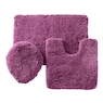Color Connection 3-Piece Shag Bath Mat Set, , large