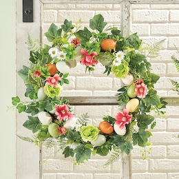 Outdoor Easter Wreath, , large
