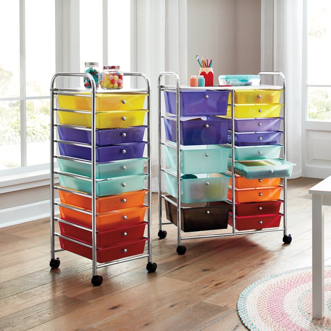 Colorful Storage Carts, , large