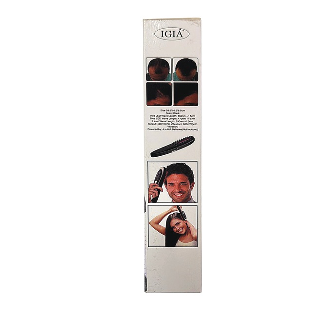 IGIA Light Therapy Hair Growth Restoration Brush, , large