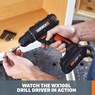 Worx 20-Volt 3/8" Drill/Driver, , large