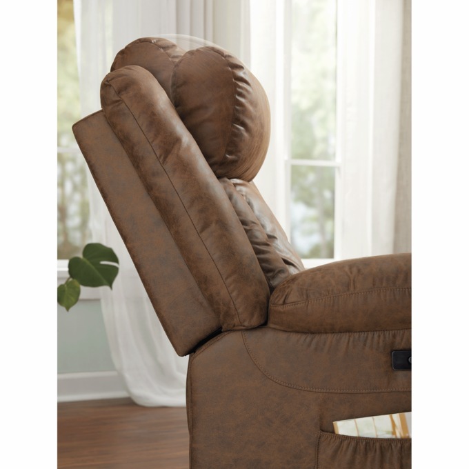 Powered-Headrest Recliner, , large