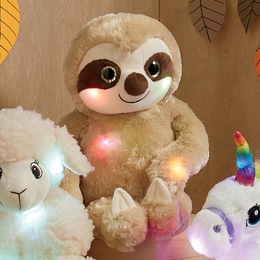 Plush Stuffed Animal with Music &amp; Light, , large