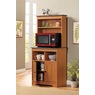 Katie Microwave Stand with Hutch, , large