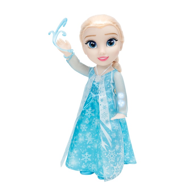 Lights & Sound Elsa Doll, Blue, large