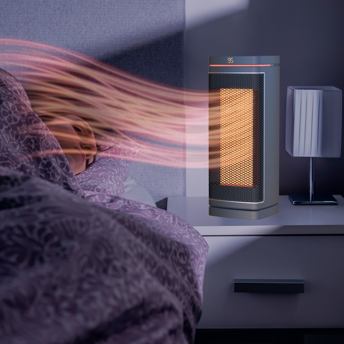 Handy Heater Copper Core Tower, , large