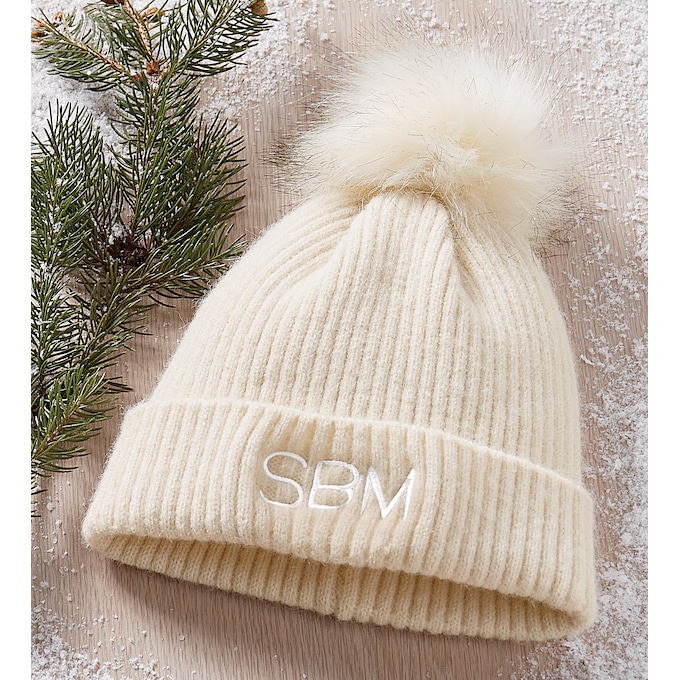 Personalized Pom Beanie, , large