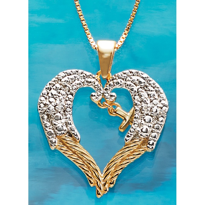 Diamond Faith Pendant, , large