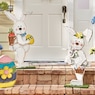 Chunky Wood Cutouts Bunnies, , large