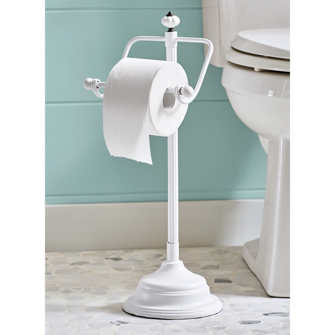 Floor Toilet Paper Holder, , large