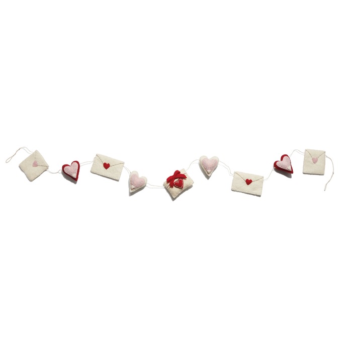Valentine Novelty Garland, , large