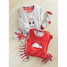 Holiday Friends Microfleece Nightshirt and Socks Set, , large