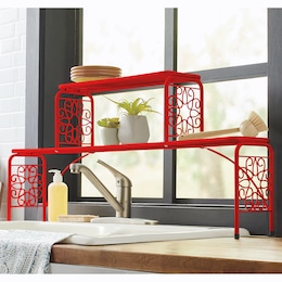 Gerbera Scroll Over-the-Sink Shelf, , large