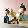 Figural Bubble Gum Lady Lamp, , large