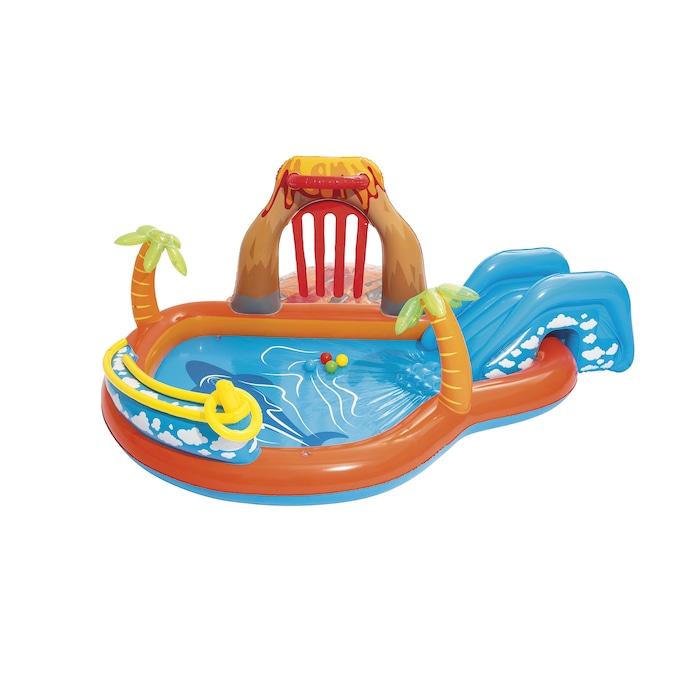 Bestway Lava Lagoon Inflatable Water Play Center, , large