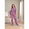 Cozee Corner Printed Flannel Pajamas, , large