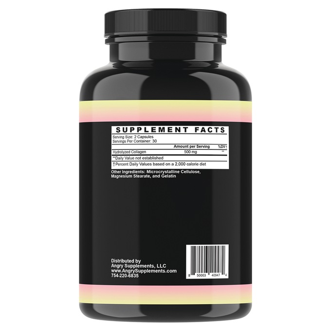 Ageless Collagen Supplement Capsules, , large