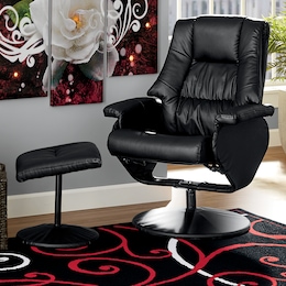 Farr Recliner with Ottoman, , large