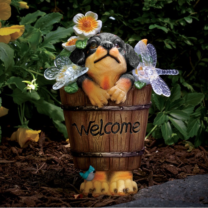 Solar Garden Figurines, , large
