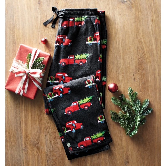 Men’s Christmas Fleece PJ Bottom, , large