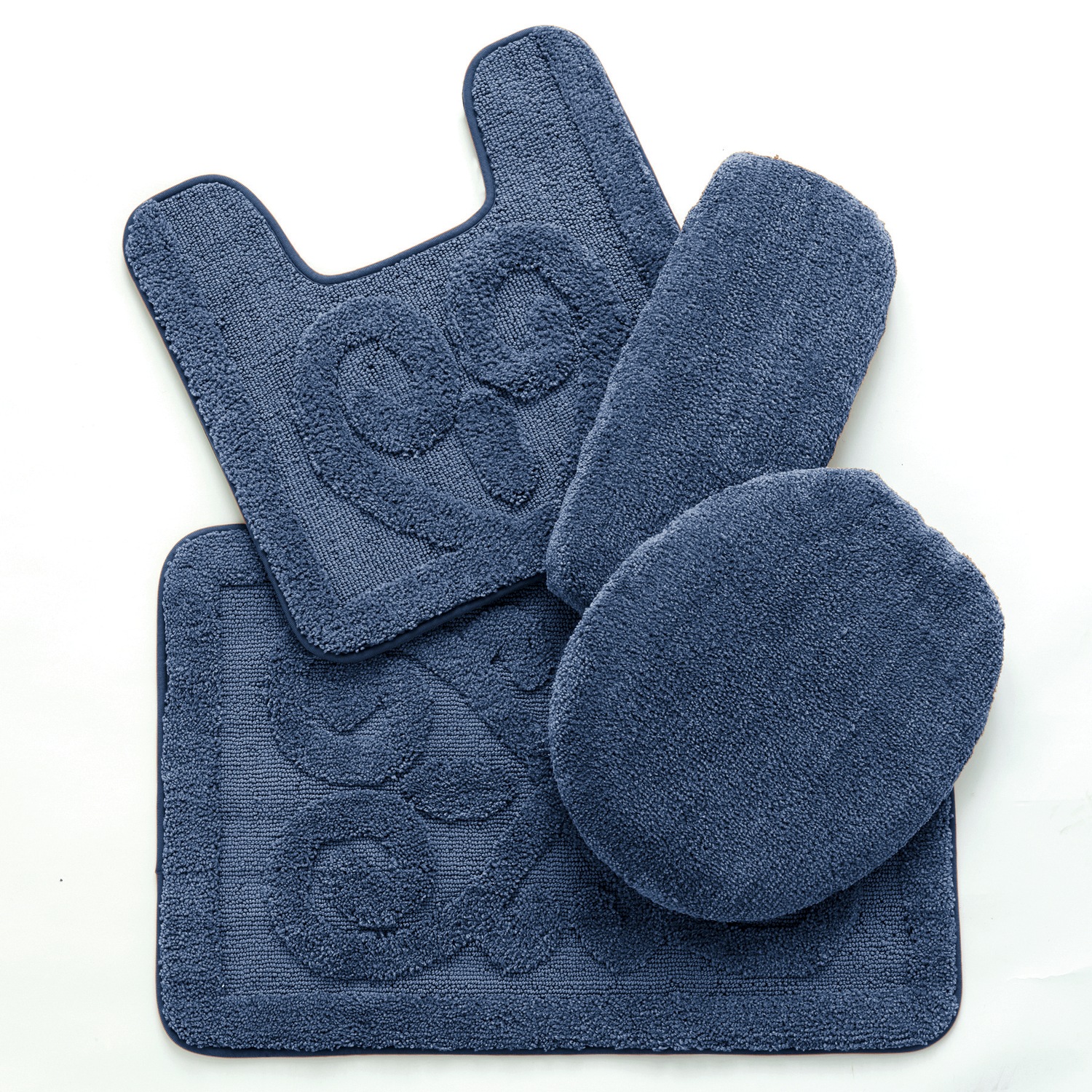 Classic 4 Piece Ultraplush Bath Rug Set Ginny S Classic 4 Piece Ultraplush Bath Rug Set