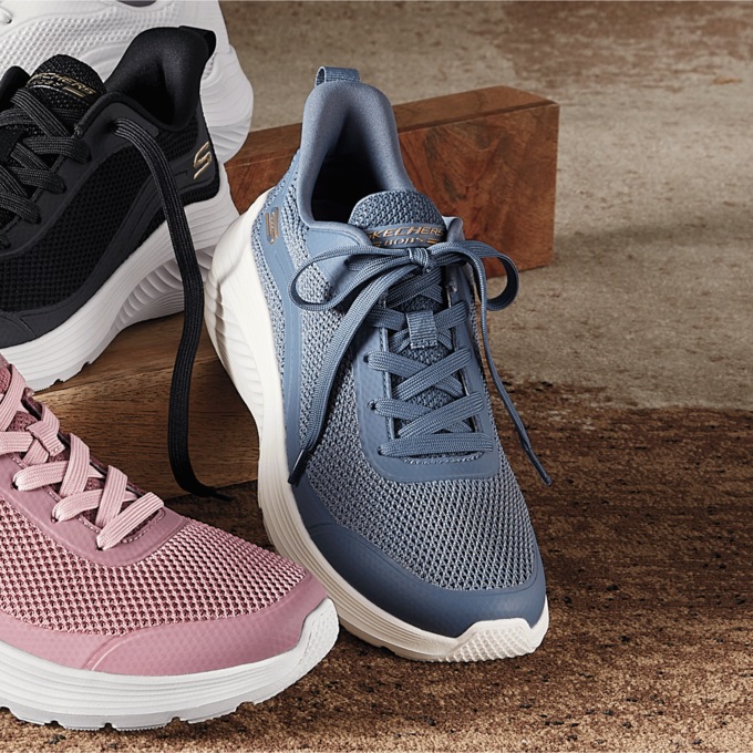 BOBS Women&rsquo;s Squad Wave Still Wading Lace-Up by Skechers, , large