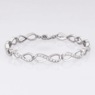 Diamond Infinity Bracelet, , large