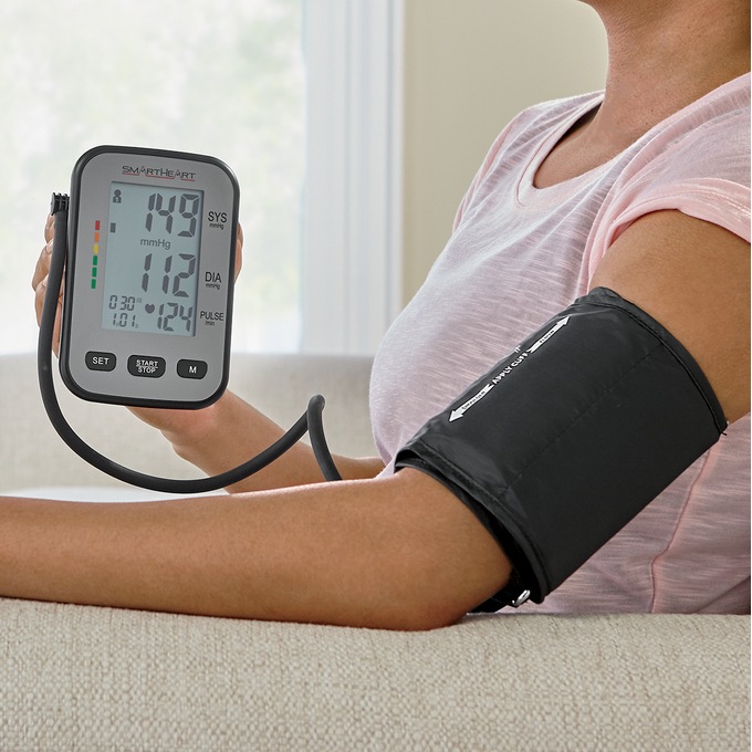 Smartheart Premium Talking Blood Pressure Arm Monitor, , large
