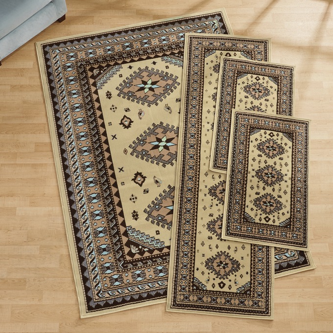 4-Piece Tres Rug Set, , large