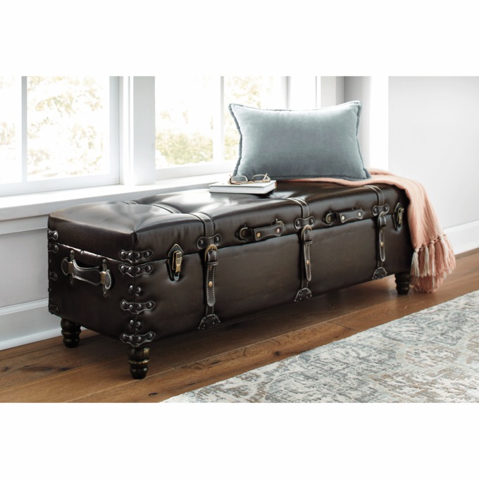 Lee Buckle Storage Bench, , large