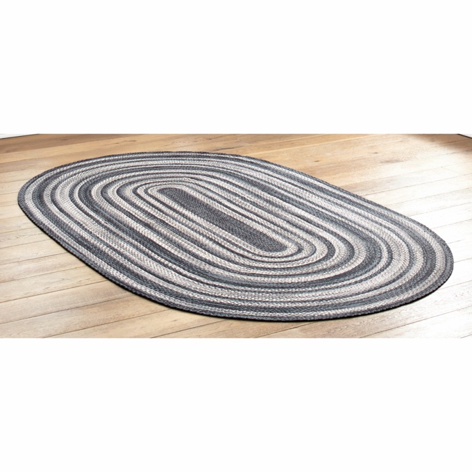 Libby Reversible Braided Rug - 5' x 8', , large