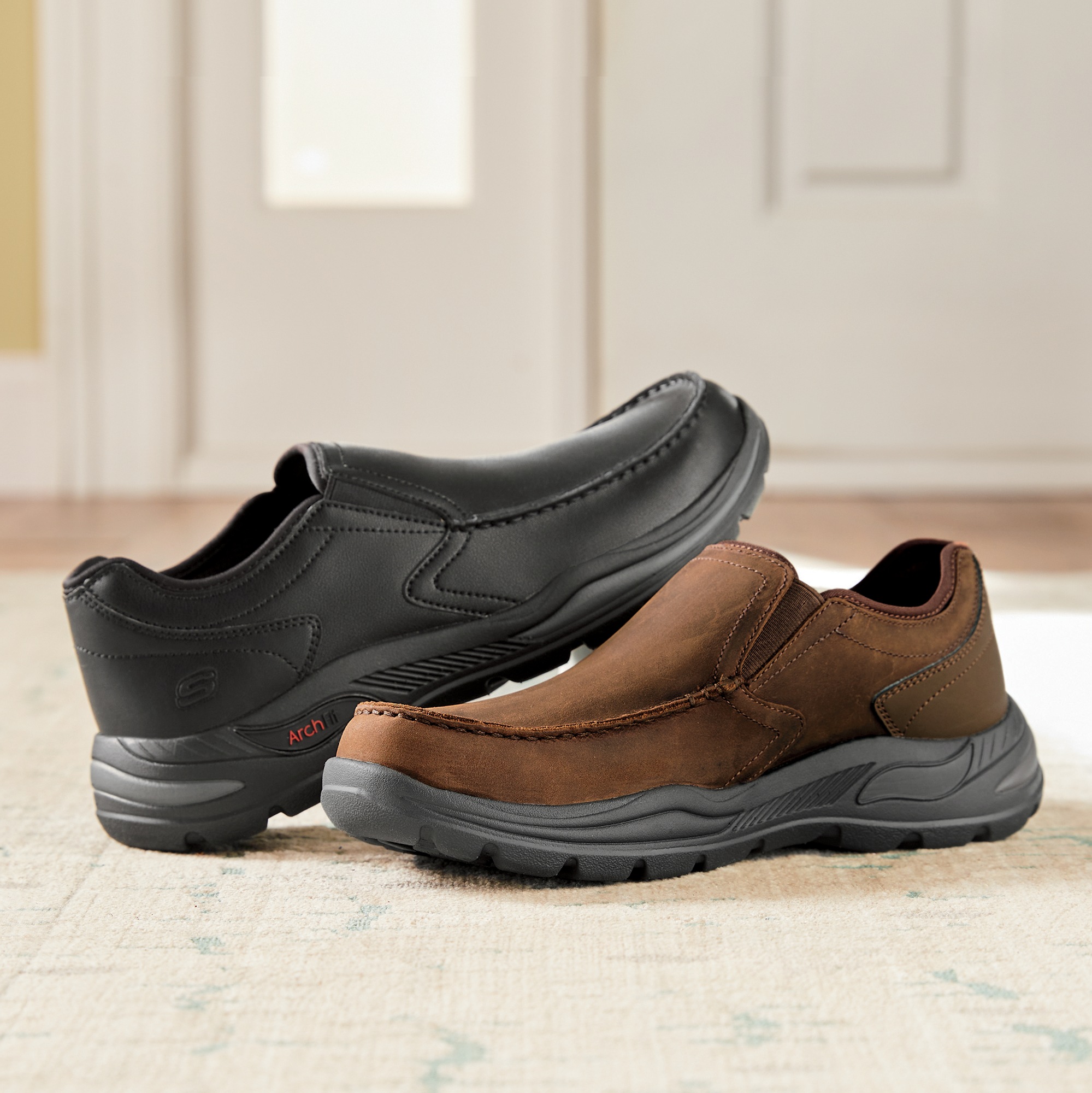 arch fit shoes for men