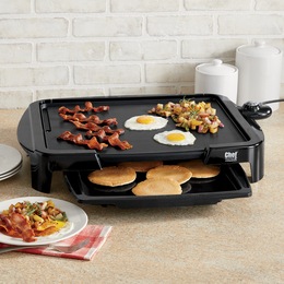 Chef Tested Griddle with Warmer Drawer by Wards, , large