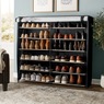 6-Layer Fabric Double Shoe Storage Organizer, , large