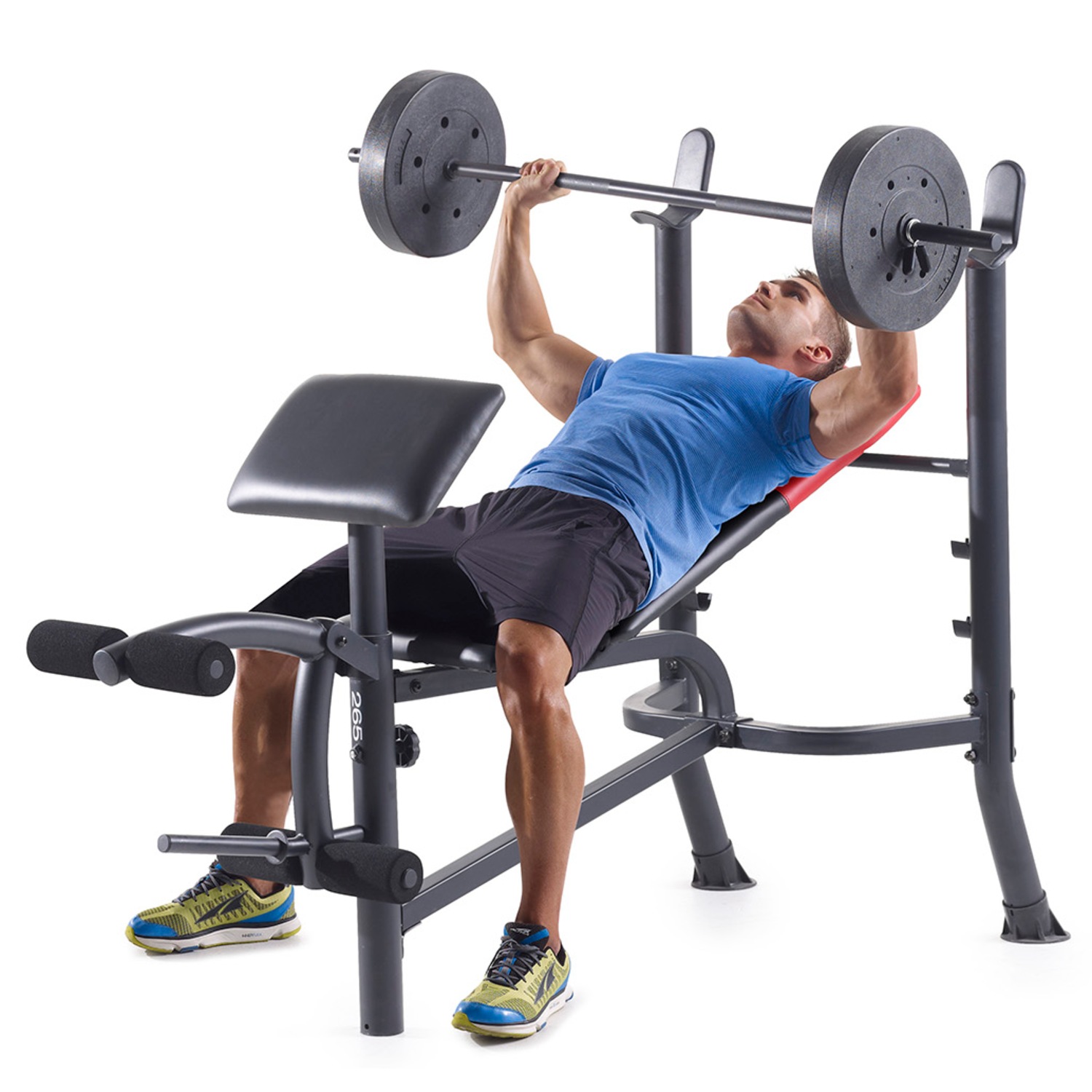 Weider Pro 265 Bench With Weights Ginny S