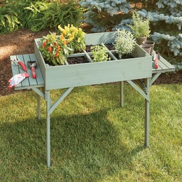 Raised Floor Potting Table, , large