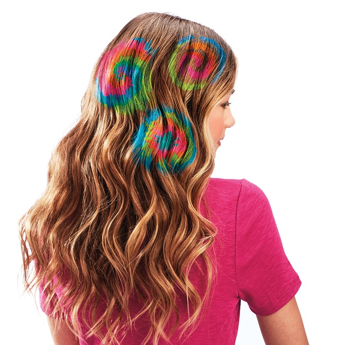 Cra-Z-Art Shimmer 'n Sparkle Tie-Dye Effects Hair Designer, , large