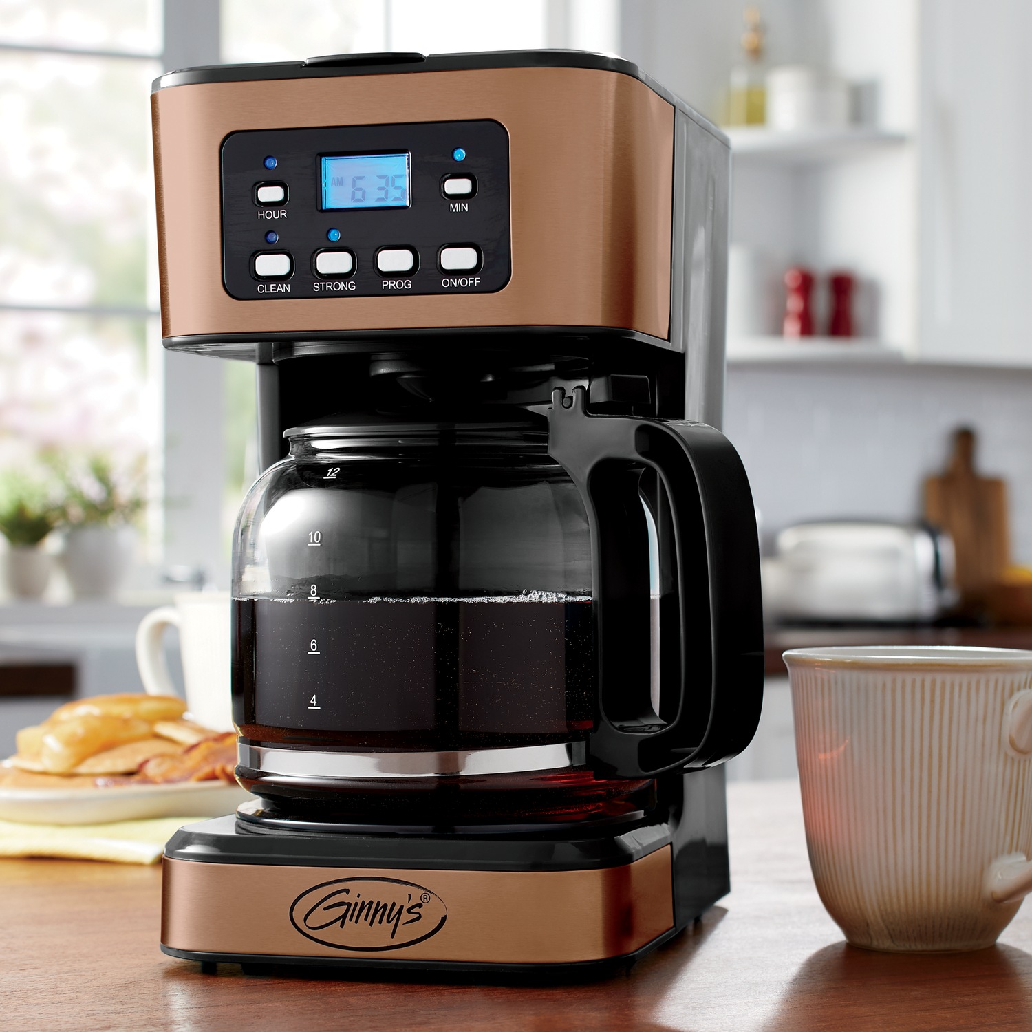 Copper Series 12-Cup Coffee Maker